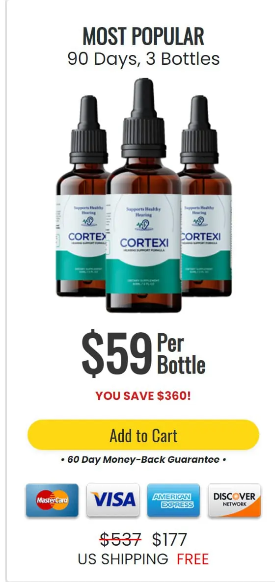 Cortexi - 3 Bottles